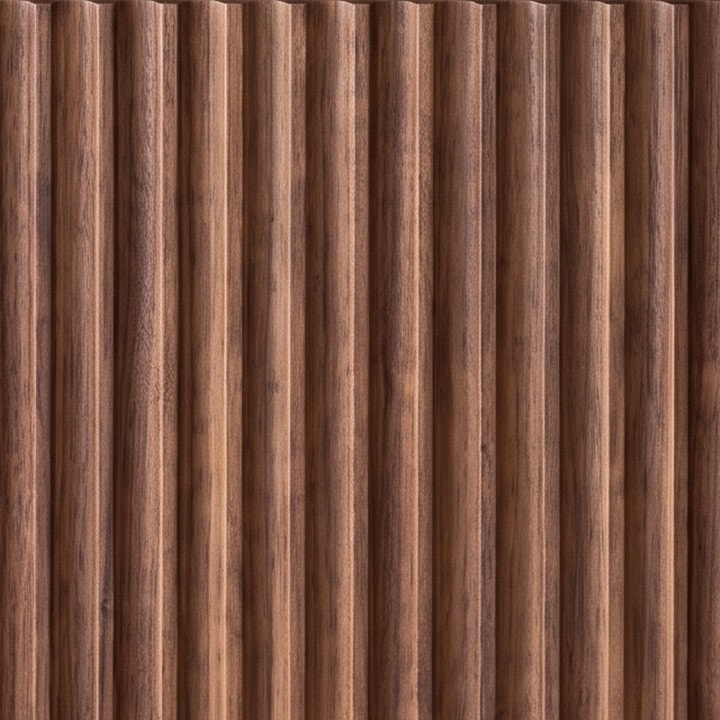 Ribbed walnut