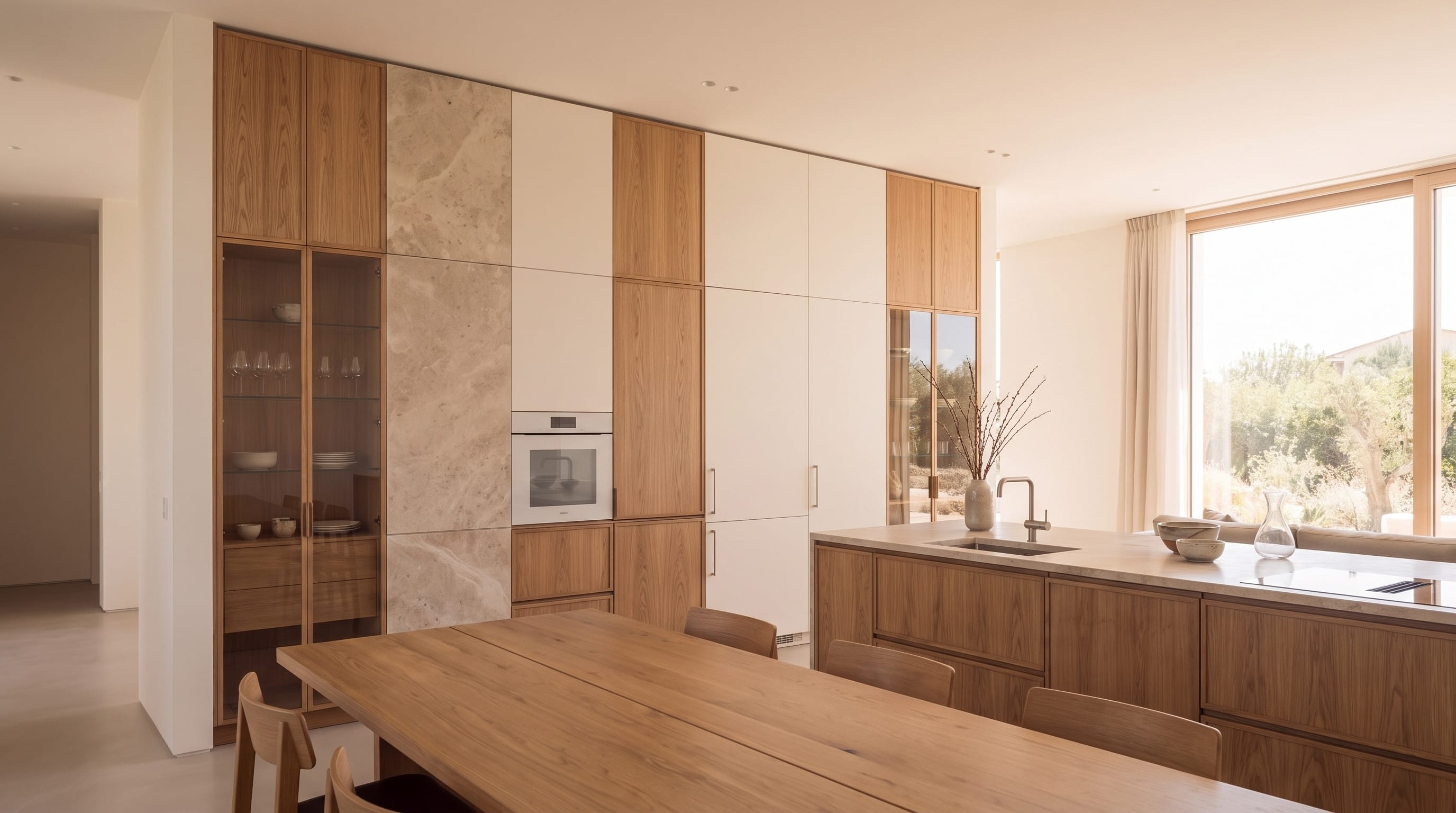 Divider Wall Kitchen: from dining